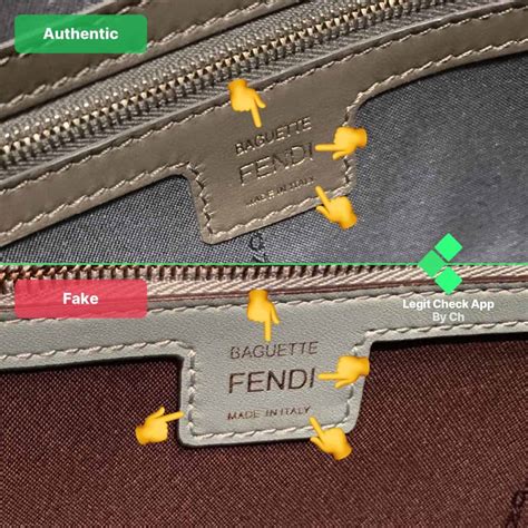 real fendi vs fake fendi bag|how to authenticate Fendi bag.